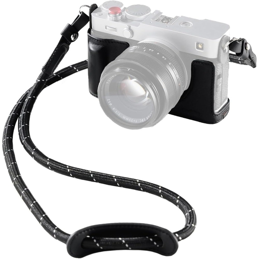 SMALLRIG Leather Case Kit for FUJIFILM X-E5 Half Body +‎ Shoulder Strap